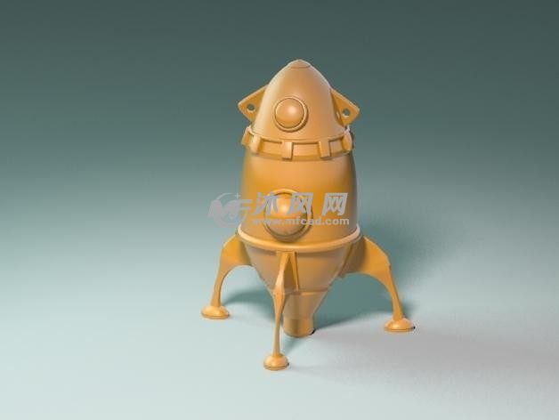 制动火箭效果图