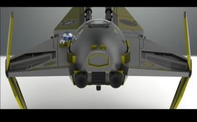 星球大战战斗机正视图