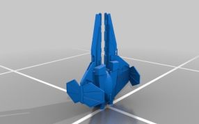 星球大战战斗机轴测图