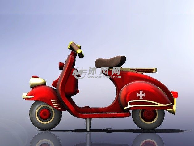 摩托车正视图
