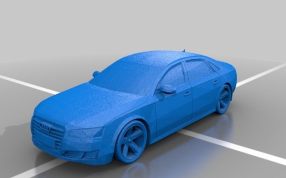 奥迪A8外壳模型