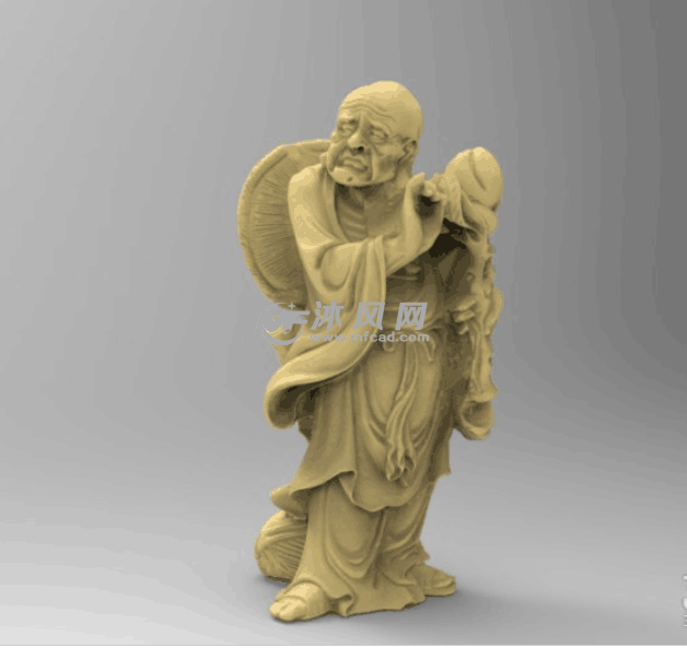 正视图外形模型