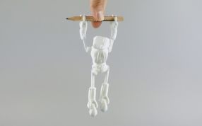 关节机器人打印成品装饰