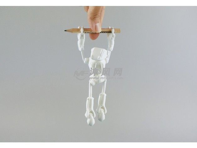 关节机器人打印成品装饰