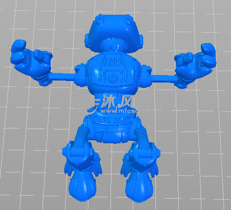 关节机器人俯视图