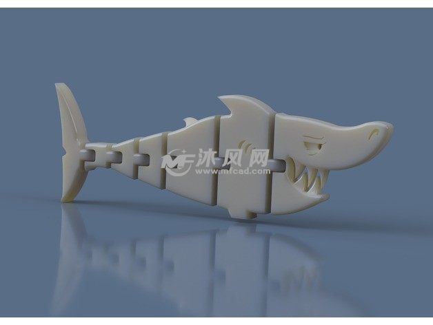柔性鲨鱼玩具鲨鱼模型