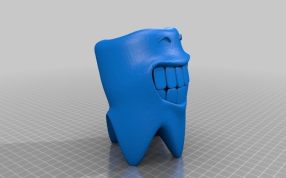stl牙缸模型