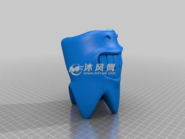 stl牙缸模型