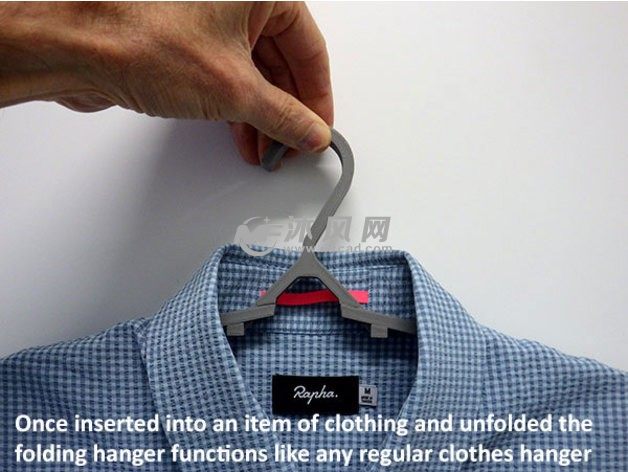 可折叠衣架用途展示