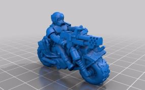 骑车人模型模型图-人物