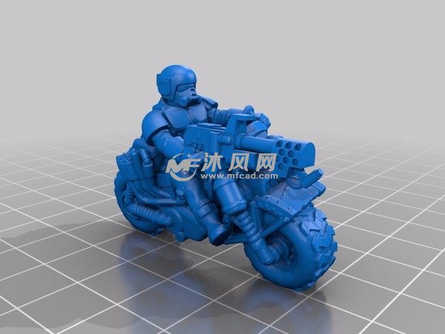 骑车人模型模型图-人物