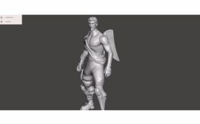 丘比特全身像效果图