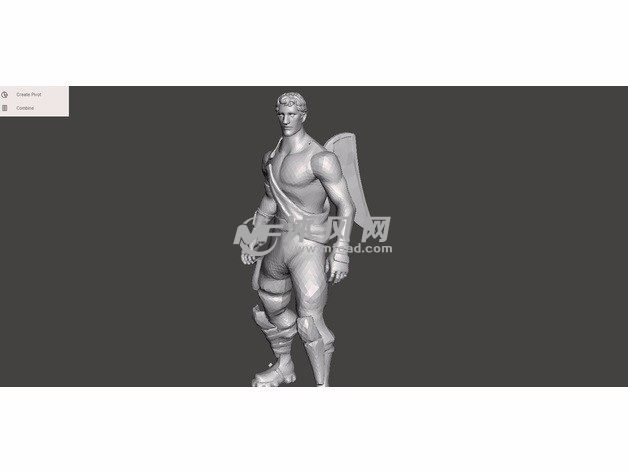 丘比特全身像效果图