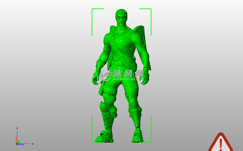 丘比特全身像主视图