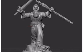 巫师全身像主视图