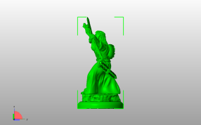 巫师全身像侧视图