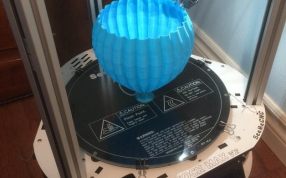 热气球模型打印过程