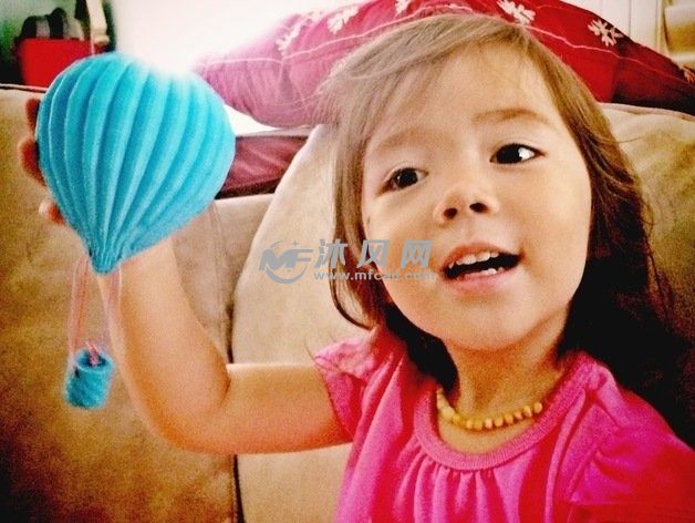 热气球模型打印成品