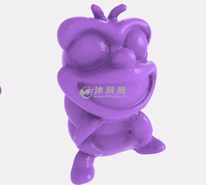 模型葡萄色着色