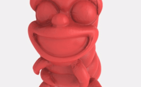 苹果红着色效果图