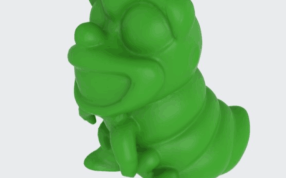 天然绿着色外形图