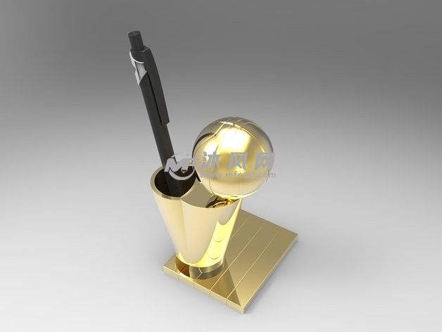 NBA奖杯笔筒