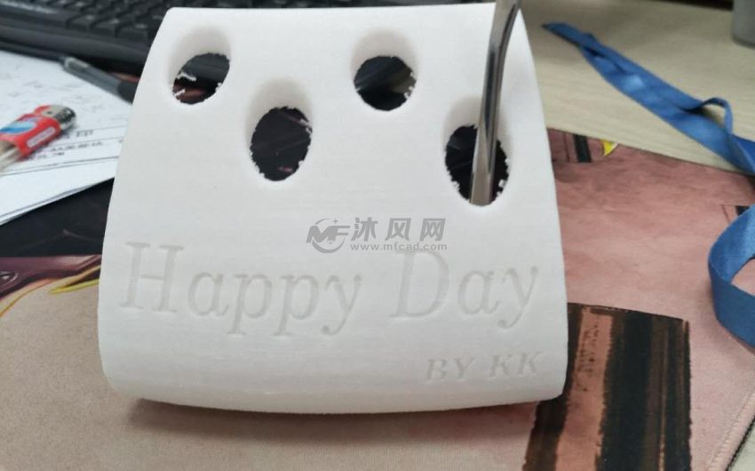 牙刷架成品展示