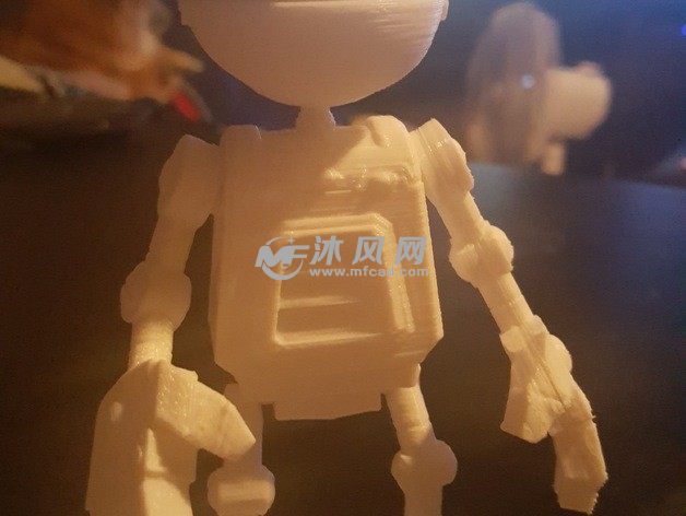 叮当机器人打印成品