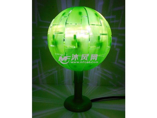 SuperNova台灯作品展示