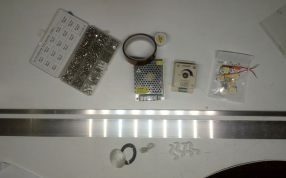 长板组装台灯电路硬件