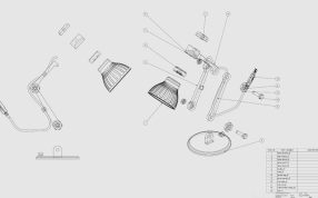 usb组装台灯设计图