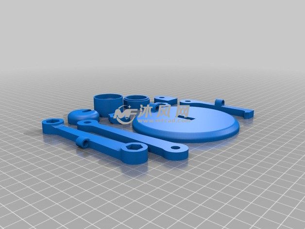 usb组装台灯连杆