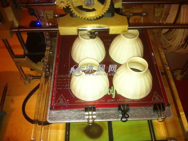 usb组装台灯打印工程