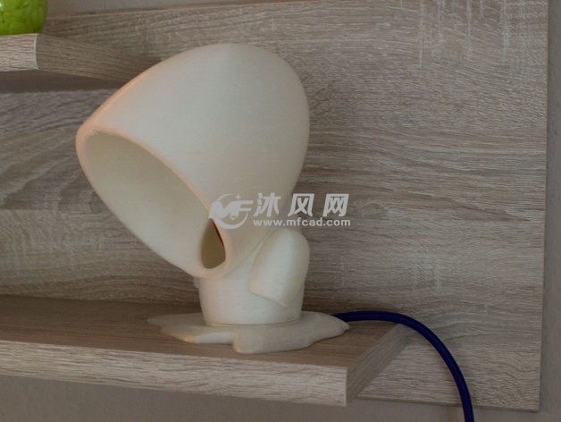 爱斯基摩台灯打印成品