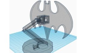 蝙蝠侠台灯组装图