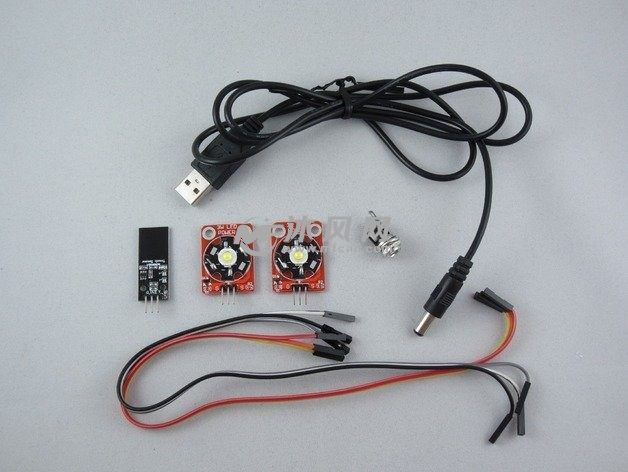 外星人造型台灯材料