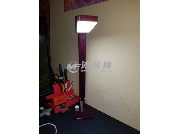 写字台专业台灯模型