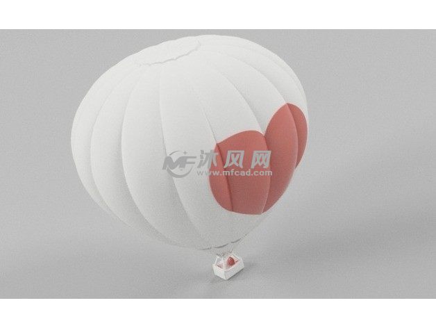 热气球模型效果
