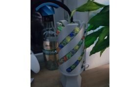 炫彩玻璃球台灯打印成品