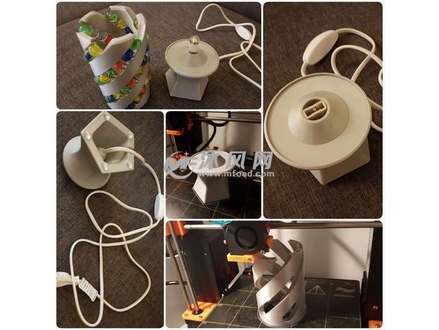 炫彩玻璃球台灯组装过程