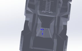 超音速赛车俯视图