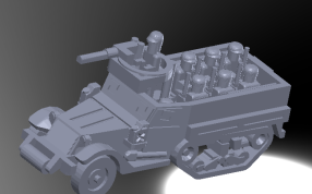 乐高装甲战场模型