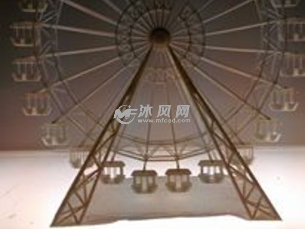 摩天轮模型效果