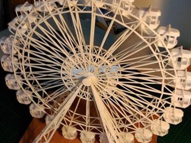 摩天轮组装作品