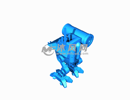 高达机器人轴测图