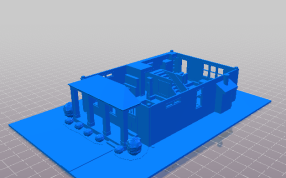 别墅一层基建设计