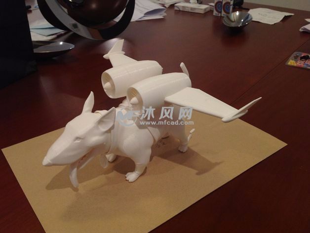 飞行狗打印侧视图