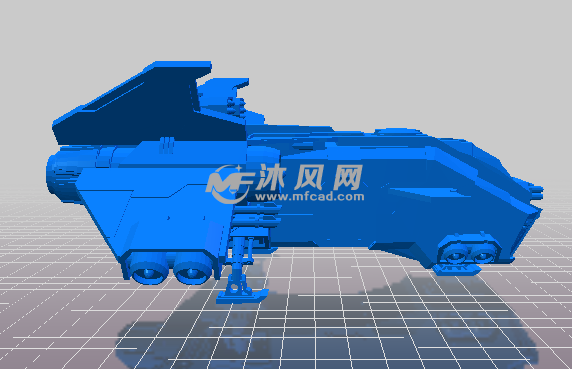 外星人的飞行器测视图