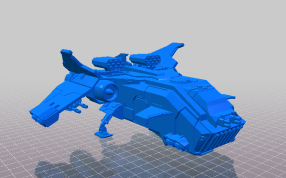 外星人的飞行器轴测图