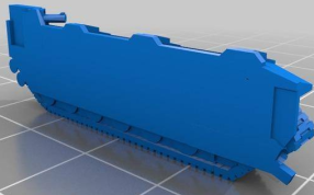 装甲车侧板内部